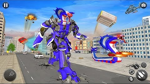 Grand Snake Transform Robot Part-2 | Rescue City Snake Transform Android GamePlay | By Game Crazy