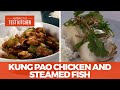 How to Make Kung Pao Chicken and Oven-Steamed Fish with Scallions and Ginger