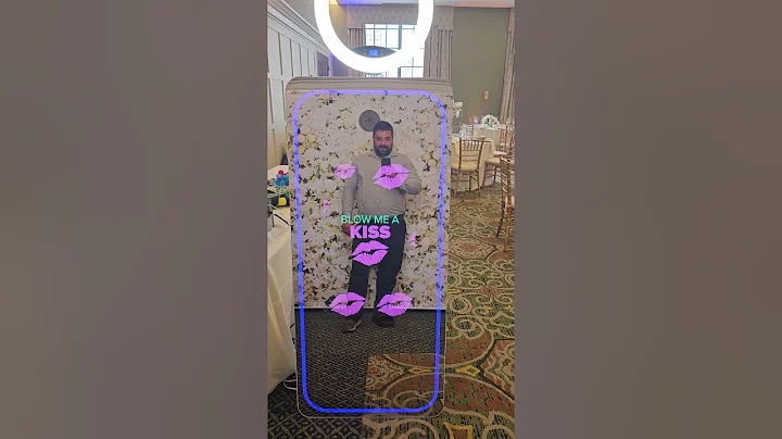 XL White Air Mirror Photo Booth - Indiana, Indianapolis