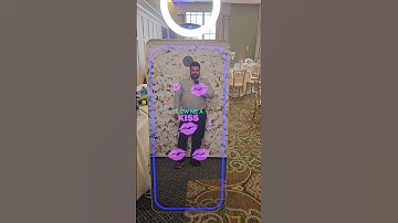 XL White Air Mirror Photo Booth - Indiana, Indianapolis