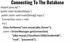W5 2 intro to jdbc