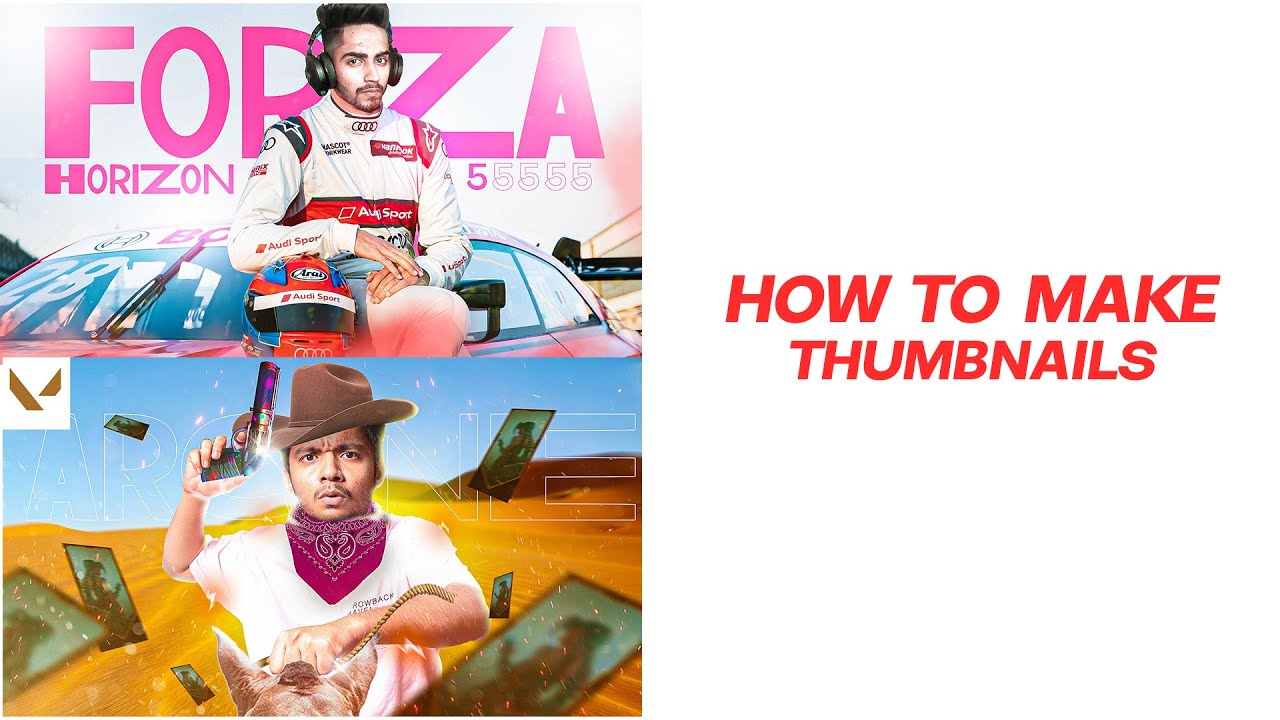 Making Valorant Thumbnails ! | Photoshop livestream