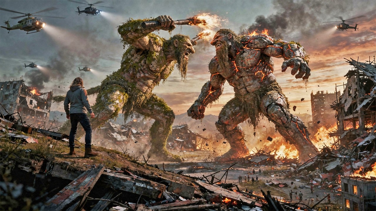 A Massive Troll Awakens, Unaware Humanity Has Summoned Something Even Deadlier