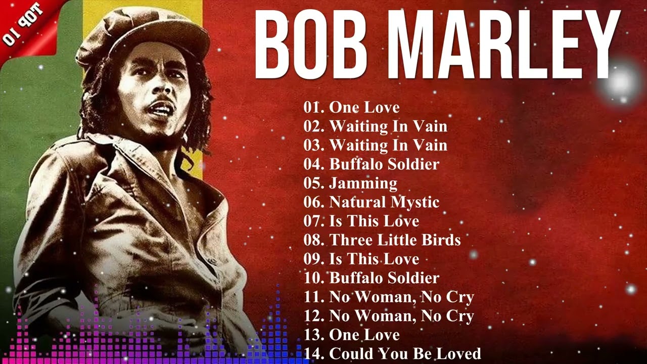 Bob Marley – Reggae Music Essentials – One Love, Could You Be Loved – Full Album Playlist