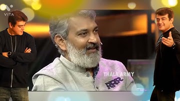 RRR PROMOTION TIME S.S . Rajamouli SPEEK AT 🅰️K 💥🔥💥💯AJITHKUMAR💯💥💥💯💥🔥💥