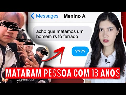 MENINOS DE 13 ANOS MATAM PESSOA E FAZEM PIADA NAS REDES SOCIAIS | Caso Real na Coreia do Sul