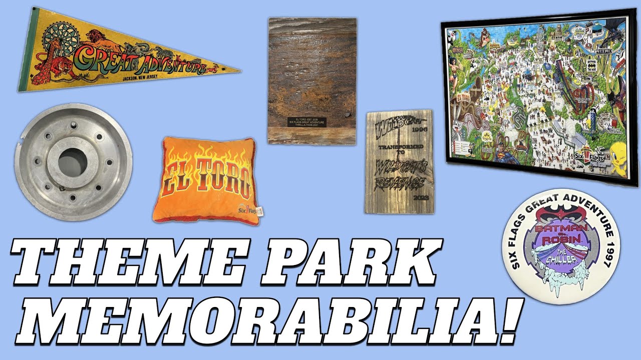 Our Collection of Theme Park Collectibles/Memorabilia! - YouTube
