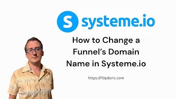How to Change a Funnel’s Domain Name in Systeme io  #systemeio  #digitalmarketing  #funnels
