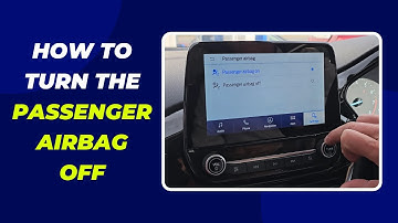 How to turn the passenger air bag off