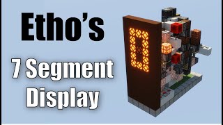 Etho 7 Segment Display | Hermitcraft Season 10 [Tutorial]