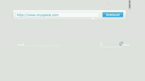 Unblock Myspace