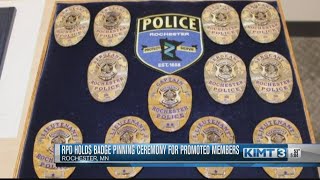 Badge Pinning Ceremony
