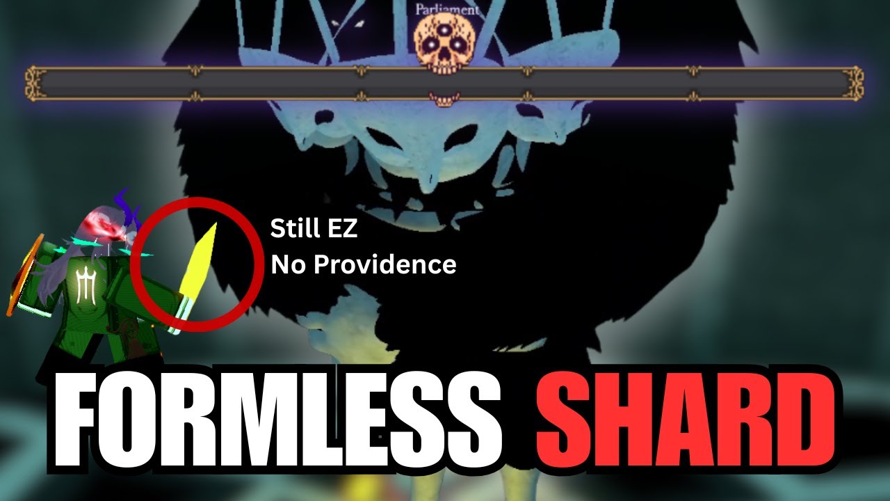 Gaunt Man Trial with ONLY FORMLESS SHARD (NO PROVIDENCE THORNS) | Deepwoken