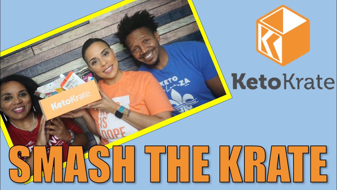 Smash the Krate | Trying everything in the January 2023 Keto Krate