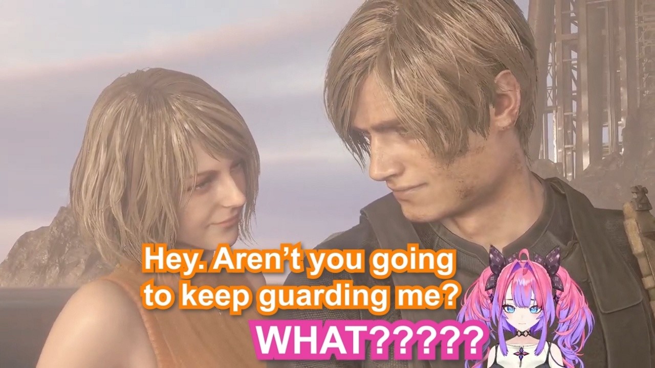 Kikirara Vivi's down bad for Leon in RE4 part 5【Eng Sub / hololive】