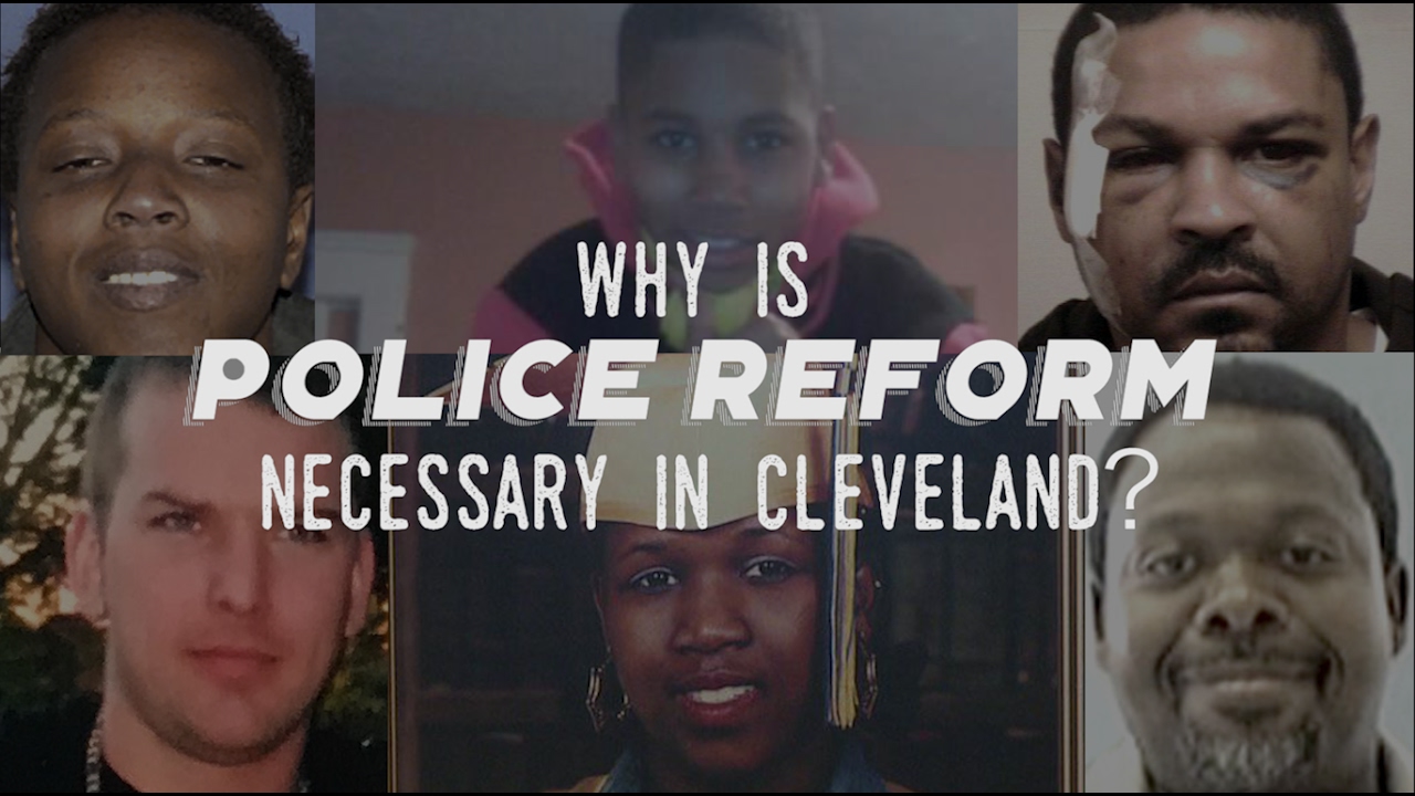 Families affected by Cleveland police misconduct call for reform - YouTube