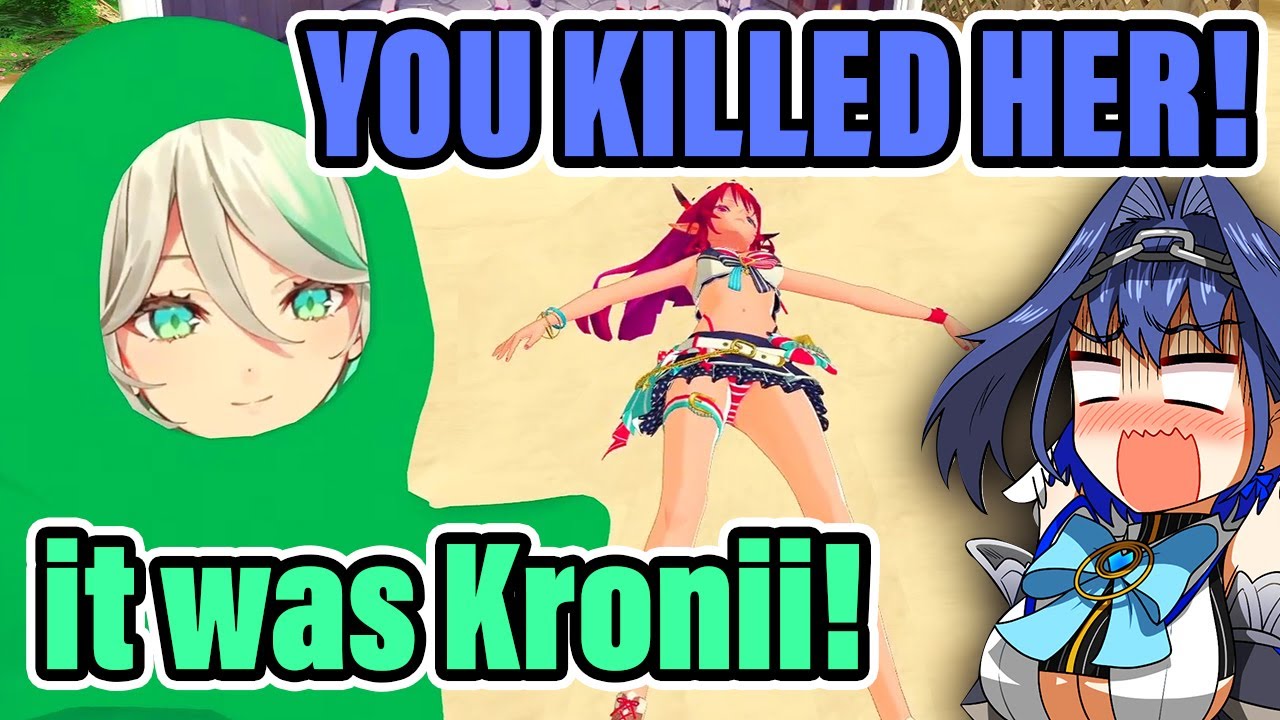 Cecilia Couldn't Stop Being Unhinged to Everyone in 3D During Holonatsu