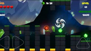 Red Ball 1 - Walkthrough Level #45 - Android ios Gameplay