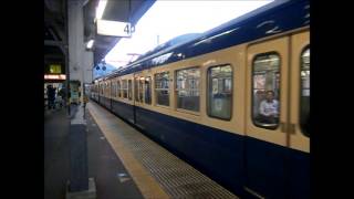 【伝統の山スカ】115系300番台トタM7+M10編成、大月駅に到着