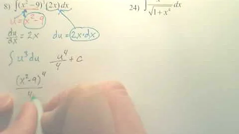 4.5a Integration by Substitution - Calculus