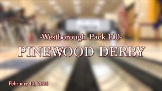 Pack 100 Pinewood Derby 2024