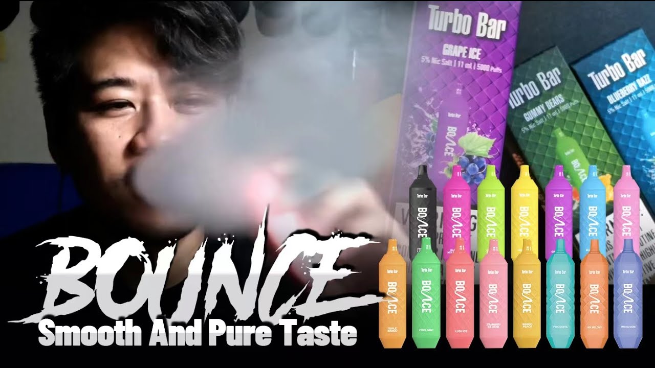 What is TURBO BAR by BOUNCE VAPE unboxing and review Review by Pandope YouTube