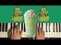 How To Play - Shamrock Shake Irish Meme Song (Piano Tutorial Lesson)