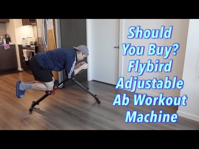 Should You Buy? Flybird Adjustable Ab Workout Machine 
