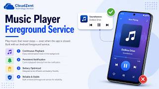 Android Music Player That Never Stops| How I Built IT | Foreground Service | Media Notification Demo screenshot 5