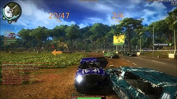 JC2-MP Race, Clusterfucking Limousines 88 (or 85) Players
