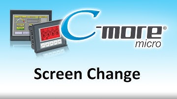 C-more Micro HMI Screen Change from AutomationDirect