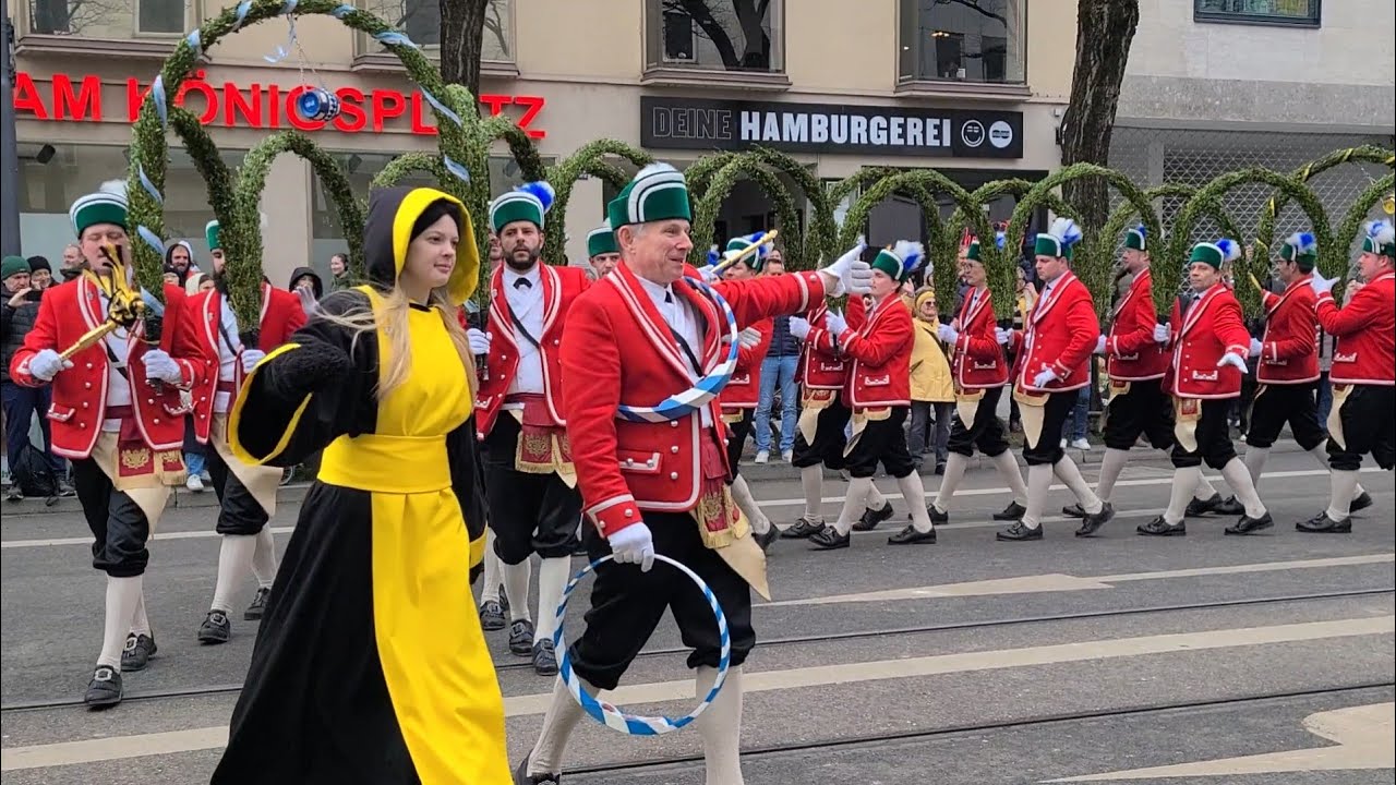 Münchner Schäfflertanz - Bayerischer Defiliermarsch - Münchner Schäfflertanz 2026