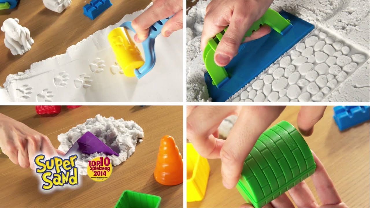 Kinetic Sand Vergleich Magischer Spielsand Fur Drinnen