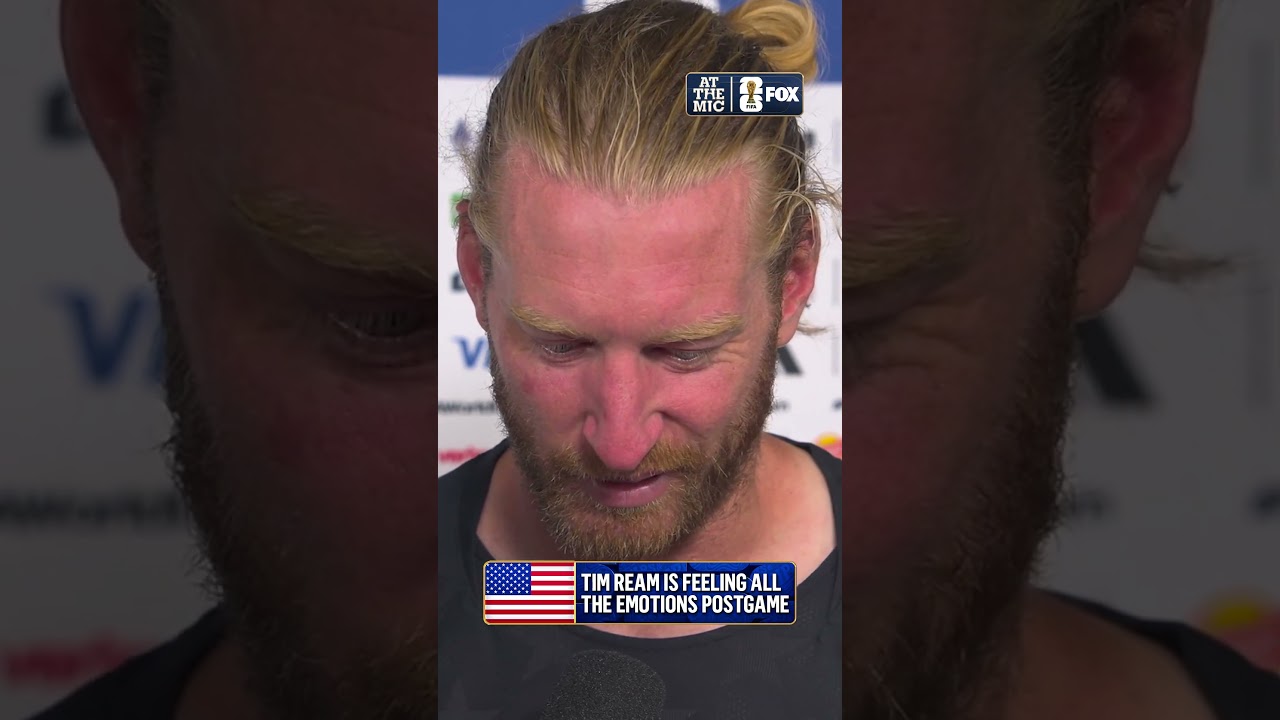 FOX Sports reporter Tim Rinaldi spoke with an emotional Tim Ream