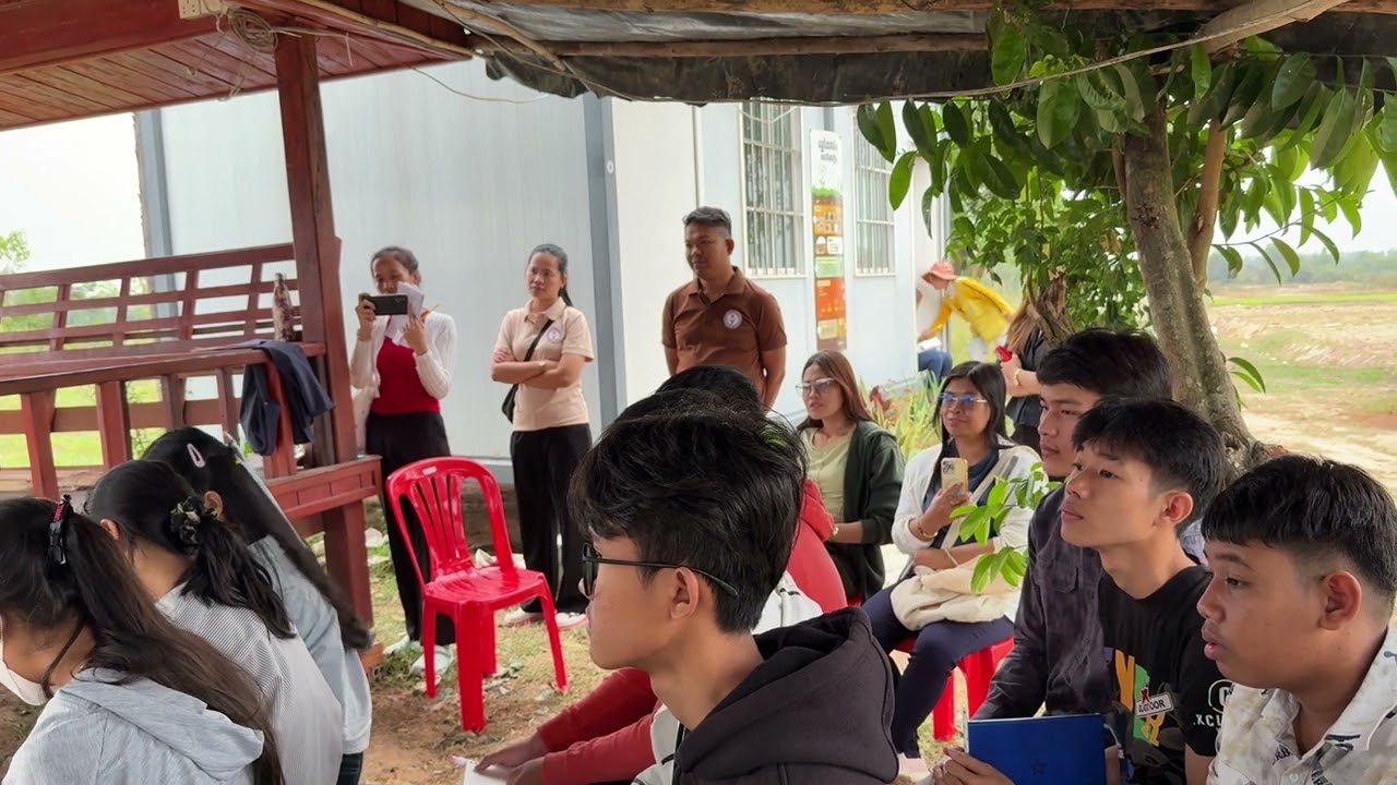 Study trip to Miracle Slakou farm at Takeo Province 29