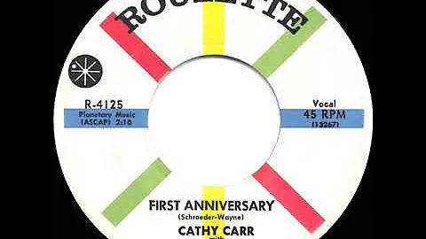 1959 HITS ARCHIVE: First Anniversary - Cathy Carr
