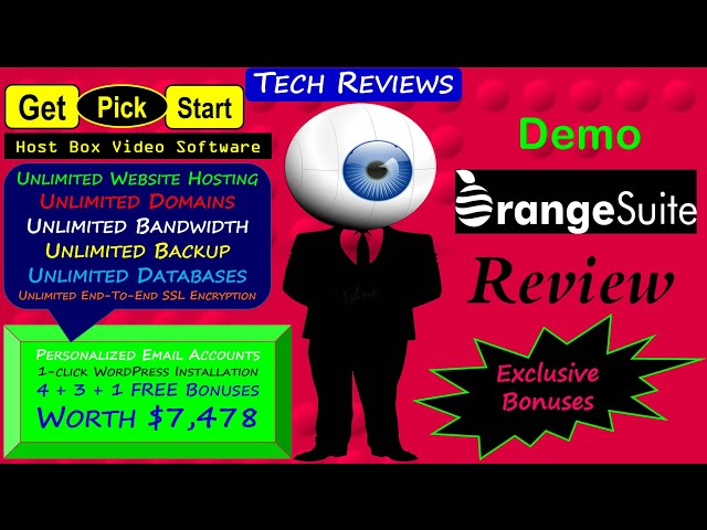 OrangeSuite Review, Bonuses, Demo: Replaces Your Webhost, Dropbox, and Vimeo/Wistia for One Low Fee