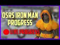 Grinding first 99  morcic live stream  iron man progress series
