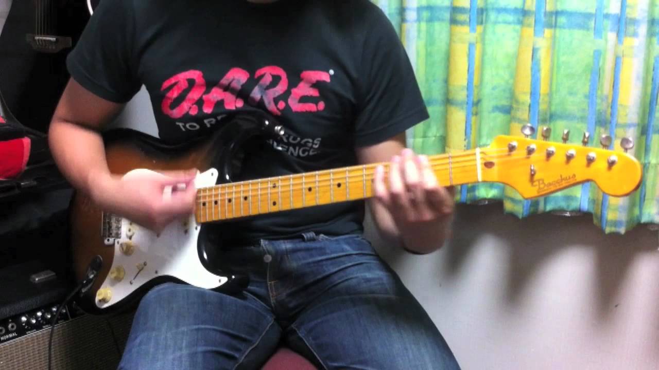 Bacchus BST-69 mod Begining期 Bacchus 57' Stratocaster !! - YouTube