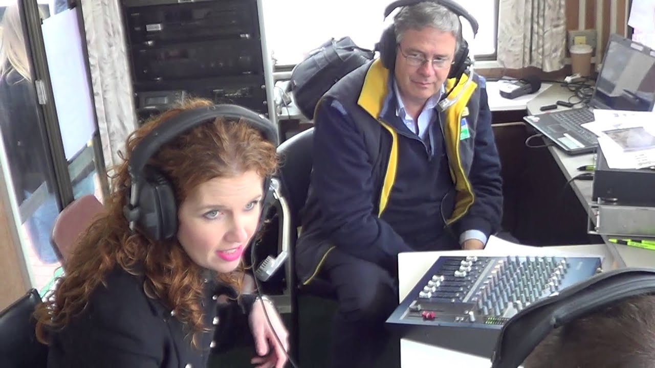 Tracy Killeen at UGFM in The O/B Van at Alexandra.