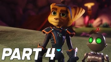 RATCHET & CLANK Walkthrough Gameplay Part 4 - SAVING SKIDD (2016) (No Commentary)
