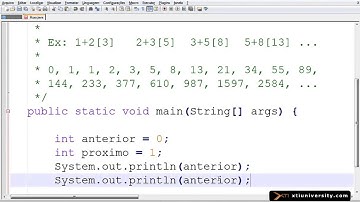 Universidade XTI - Curso Online Java - Aula 029 - Fibonacci