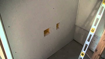 Drum Room Construction Part 5 : Rough Electrical and Drywall