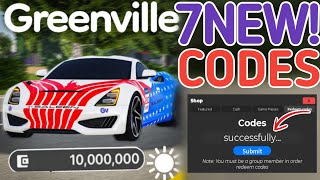⚠️ NEW ⚠️ ALL WORKING CODES For Greenville in July 2026 - Roblox Greenville Codes 2026