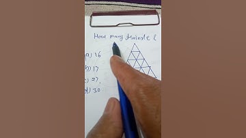 How many triangle।। दी गई आकृति में कितने त्रिभुज है? SSC Reasoning।।RRB NTPC Reasoning।। Short tri