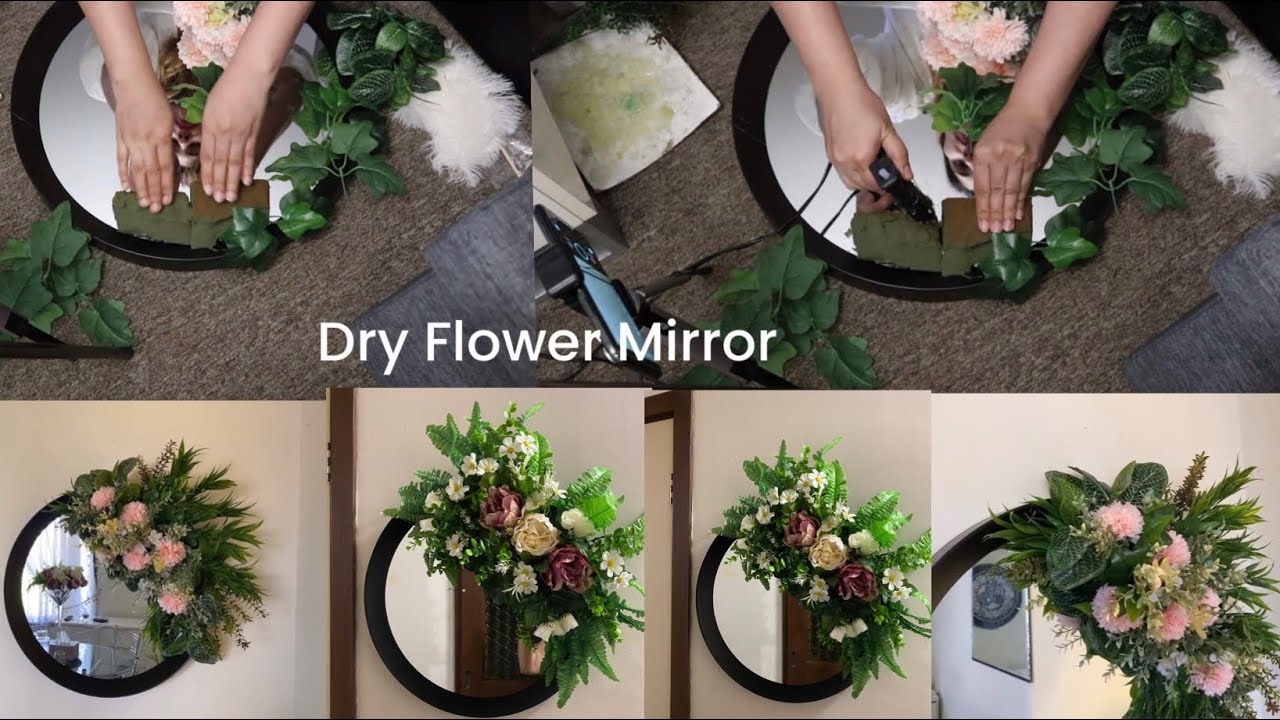 Dry Flower Mirror