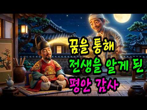 꿈을 통해 전생을 알게 된 평안 감사 | 야담·민담·전설·설화·옛날이야기·옛날동화·고전소설·오디오북 #조선시대 #옛날이야기 #야담 #민담 #오디오북 #드라마