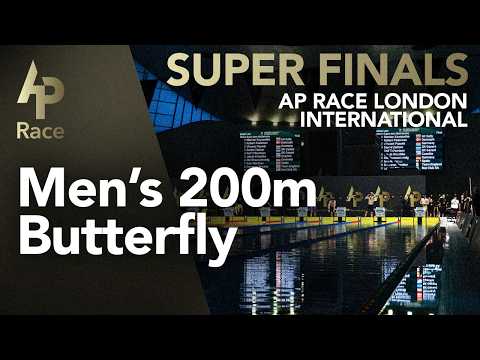 Women's 200m Butterfly Super Final | AP Race London International