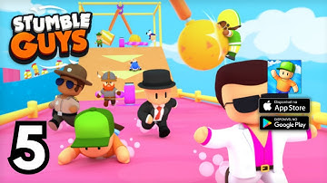 Stumble Guys Gameplay Walkthrough - Part 5 - ( iOS, Android )