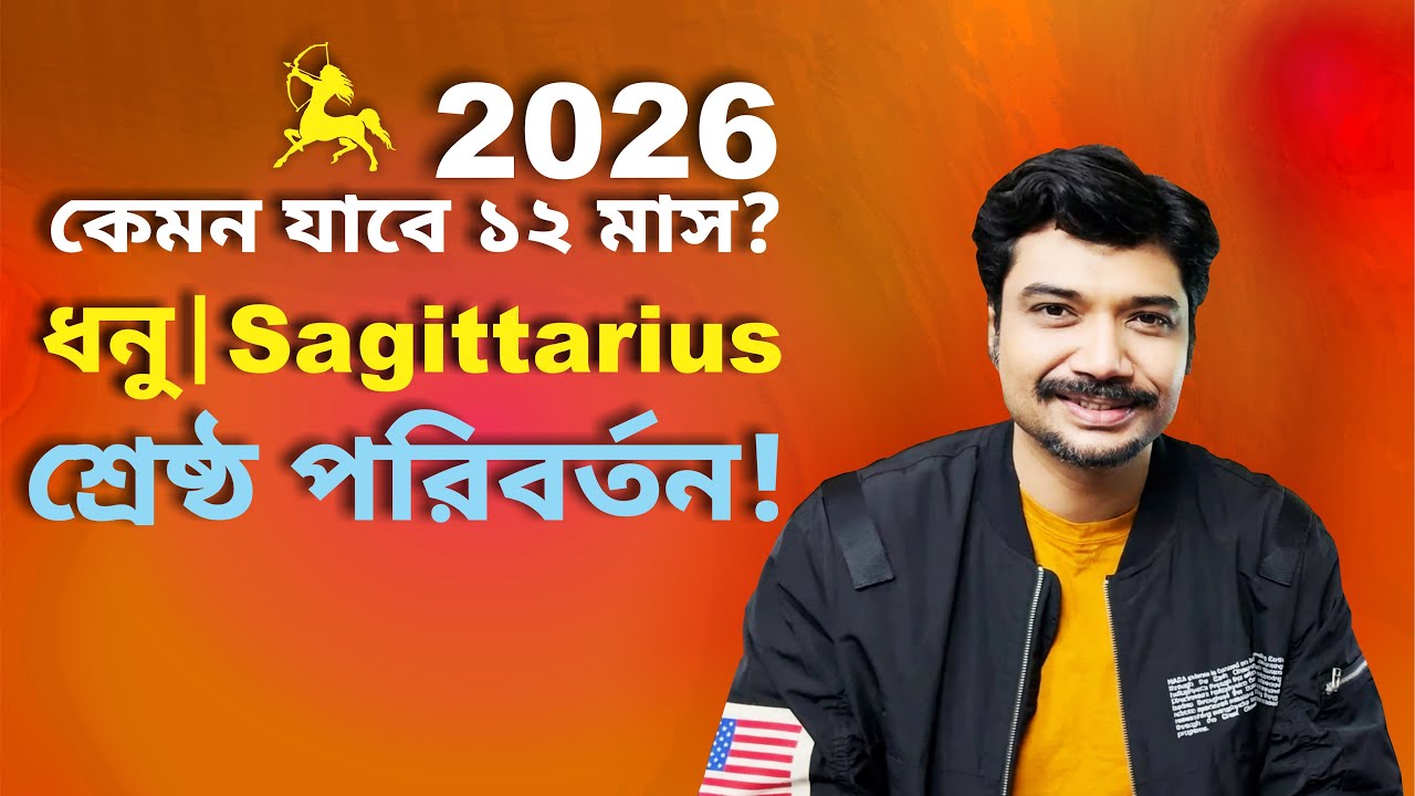 ধনু রাশি ও লগ্ন ২০২৬  | শ্রেষ্ঠ পরিবর্তন! 🔥 ২০২৬ কেমন যাবে? | Sagittarius 2026 Prediction | MAHA